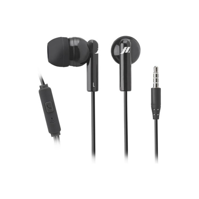 Słuchawki Stereo Tune, Jack 3.5mm, czarny, black, Music Hero