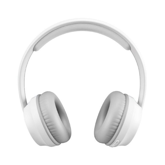 Słuchawki Stereo bezprzewodowe Skidup z mikrofonem, biały, white, Music Hero