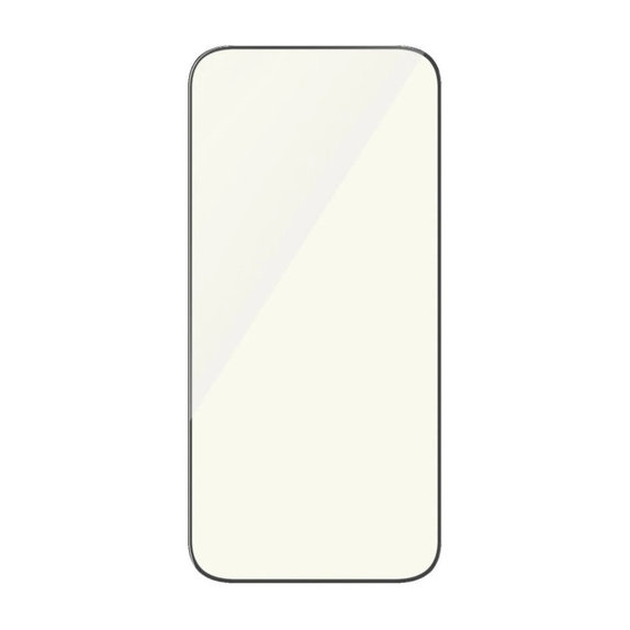 Szkło hartowane UWF Eyecare z aplikatorem do iPhone 15 Pro, Czarne, PanzerGlass