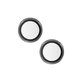 Ochraniacz soczewki tylnego aparatu Hoops do iPhone 13, 13 mini, czarny, black, PanzerGlass