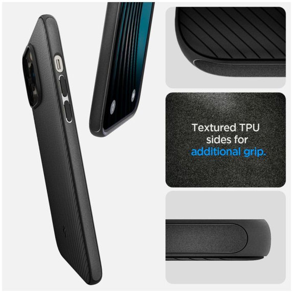 Etui z MagSafe do iPhone 14 Pro Max, Mag Armor, Matte Black, Spigen