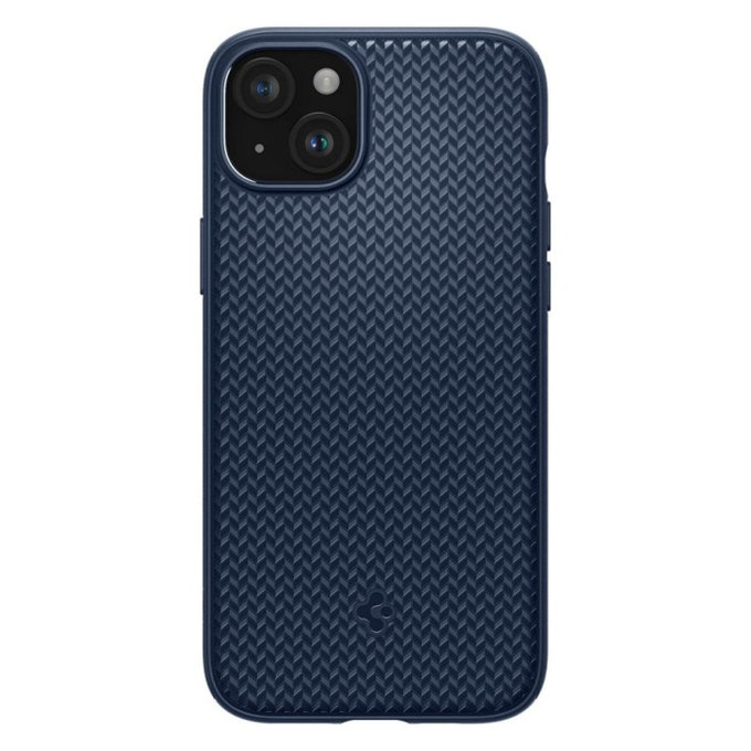 Etui z MagSafe do iPhone 15, Mag Armor, Navy Blue, Spigen