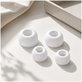Końcówki do AirPods Pro - Zestaw 2szt (L, S) | biały | white | FixPremium