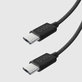 Kabel USB-C/USB-C, 60W, PD, 1.5m, Czarny, Black, SBS