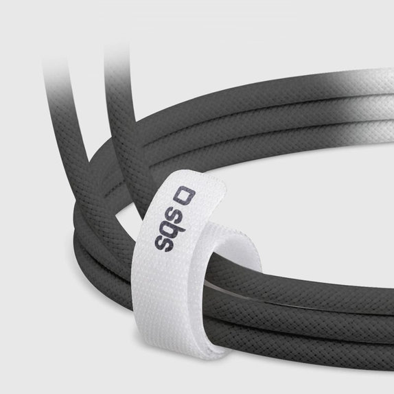 Kabel USB-C/USB-C, 60W, PD, 1.5m, Czarny, Black, SBS