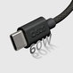 Kabel USB-C/USB-C, 60W, PD, 1.5m, Czarny, Black, SBS