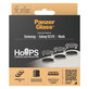 Ochraniacz soczewki tylnego aparatu Hoops do Samsung S23 FE, czarny, black, PanzerGlass