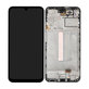 Wyświetlacz do Samsung A25 A256B, Ekran dotykowy z ramką, GH82-33214A, Czarny, Black, Genuine Service Pack