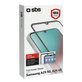 Szkło hartowane do Samsung A25 5G, Czarny, Black, Full Cover, SBS