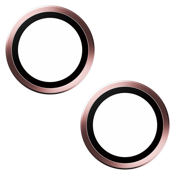 Osłona obiektywu aparatu Hoops do iPhone 15/15 Plus, Różowe, PanzerGlass