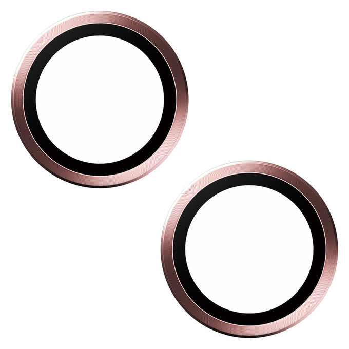 Osłona obiektywu aparatu Hoops do iPhone 15/15 Plus, Różowe, PanzerGlass
