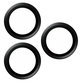 Osłona obiektywu aparatu Hoops do iPhone 15 Pro/15 Pro Max, Black Titanium, PanzerGlass