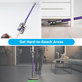 Rura ssąca do Dyson V-series, Outsize, Fioletowy, Purple