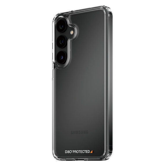 Etui HardCase D3O do Samsung Galaxy S24+, Przezroczyste, PanzerGlass