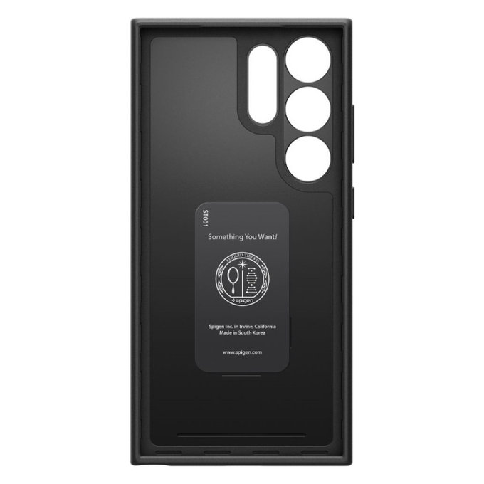 Etui Thin Fit do Samsung S24 Ultra, czarny, black, Spigen
