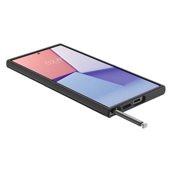 Etui Thin Fit do Samsung S24 Ultra, czarny, black, Spigen