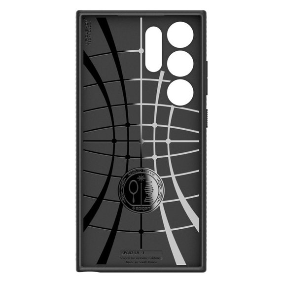 Etui do Samsung S24 Ultra, Liquid Air, Matte Black, Spigen