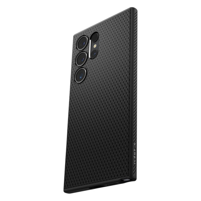 Etui do Samsung S24 Ultra, Liquid Air, Matte Black, Spigen