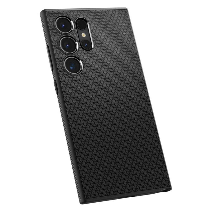 Etui do Samsung S24 Ultra, Liquid Air, Matte Black, Spigen