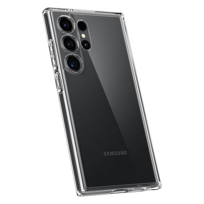 Etui do Samsung S24 Ultra, Ultra Hybrid, Przezroczysty, Transparent, Spigen