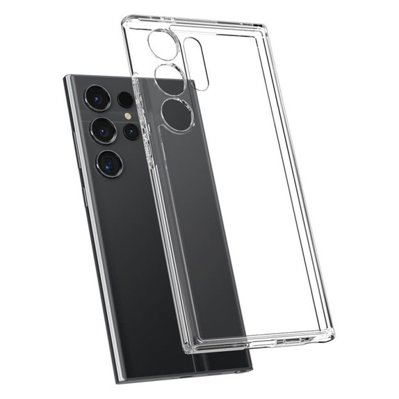 Etui do Samsung S24 Ultra, Ultra Hybrid, Przezroczysty, Transparent, Spigen