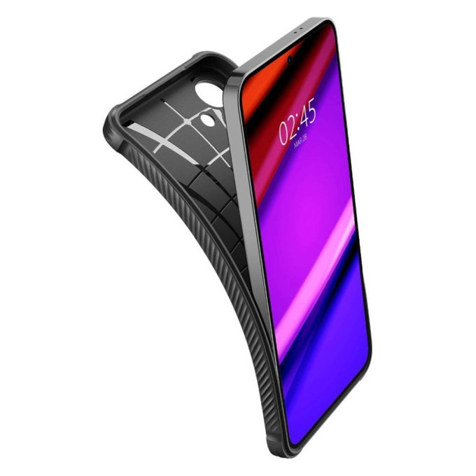 Etui do Samsung S24 Ultra, Rugged Armor, Matte Black, Spigen