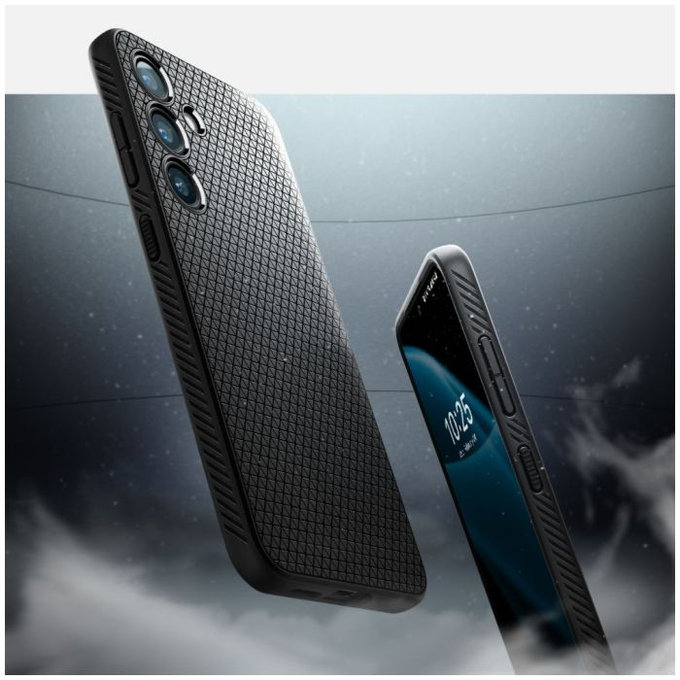 Etui do Samsung S24+, Liquid Air, Matte Black, Spigen