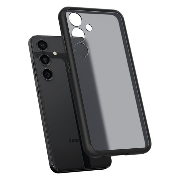 Etui do Samsung S24+, Ultra Hybrid, Matte Black, Spigen