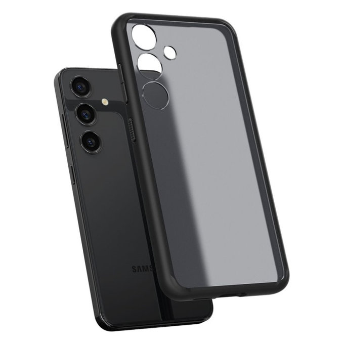 Etui do Samsung S24+, Ultra Hybrid, Matte Black, Spigen