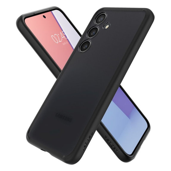 Etui do Samsung S24+, Ultra Hybrid, Matte Black, Spigen