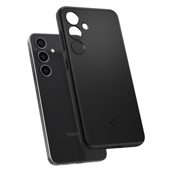 Etui Thin Fit do Samsung S24, czarny, black, Spigen