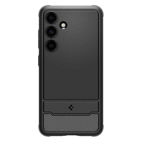 Etui do Samsung S24+, Rugged Armor, Matte Black, Spigen