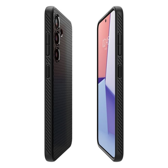 Etui do Samsung S24, Liquid Air, Matte Black, Spigen