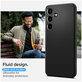 Etui do Samsung S24, Liquid Air, Matte Black, Spigen