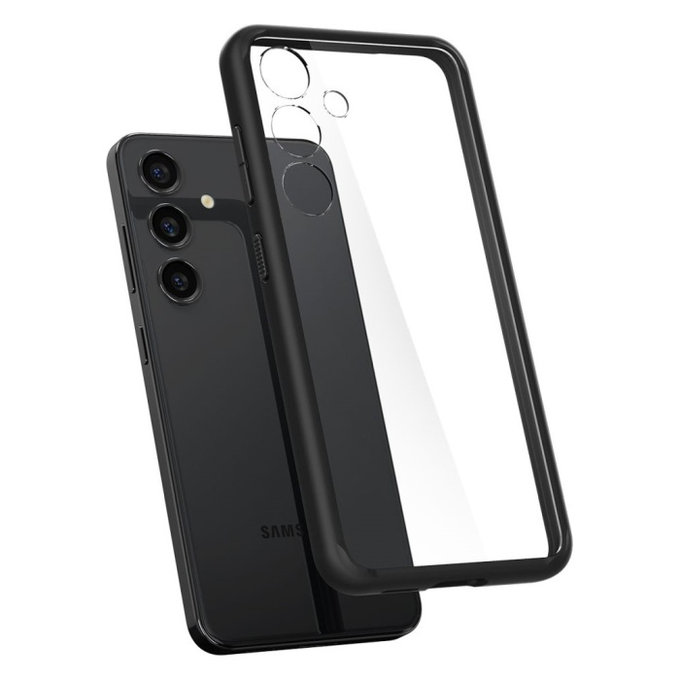 Etui do Samsung S24+, Ultra Hybrid, Frost Black, Spigen