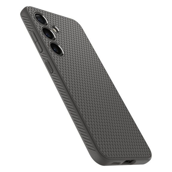 Etui do Samsung S24, Liquid Air, Granite Gray, Spigen