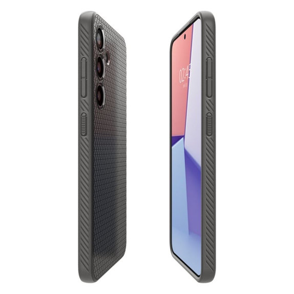Etui do Samsung S24, Liquid Air, Granite Gray, Spigen