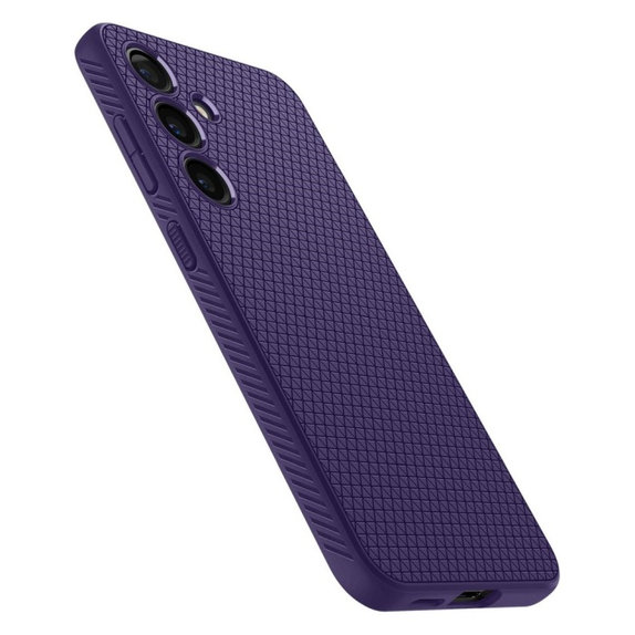 Etui do Samsung S24, Liquid Air, Deep Purple, Spigen