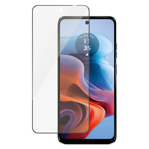 Szkło hartowane UWF do Motorola Moto G34, Czarne, PanzerGlass