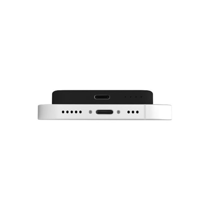 PowerBank MagSafe 4200 mAh 5W, USB-C, czarny, black, PURO