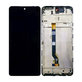 Wyświetlacz do Infinix Hot 30 X6831, Ekran dotykowy z ramką, Racing Black, TFT