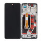 Wyświetlacz do Oppo A98, Ekran dotykowy z ramką, Cool Black, TFT