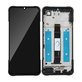 Wyświetlacz do Umidigi G5 Mecha, Ekran dotykowy z ramką, Czarny, Black, TFT