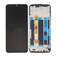 Wyświetlacz do Vivo Y35 5G V2230A, Ekran dotykowy z ramką, Czarny, Black, TFT