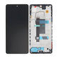 Wyświetlacz do Xiaomi Poco X5 Pro, Ekran dotykowy z ramką, Astral Black, TFT