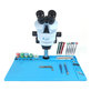 Wielofunkcyjna mata silikonowa z aluminiową podstawą pod mikroskop, Relife RL160B