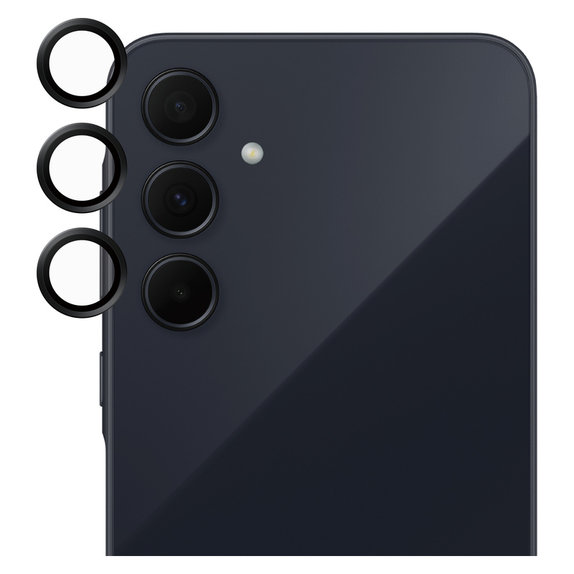 Osłona obiektywu aparatu do Samsung Galaxy A34 5G, Czarne, SAFE by PanzerGlass