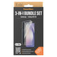 Bundle Hoops + Szkło hartowane UWF + Hard Case D3O do Samsung Galaxy A55 5G, PanzerGlass