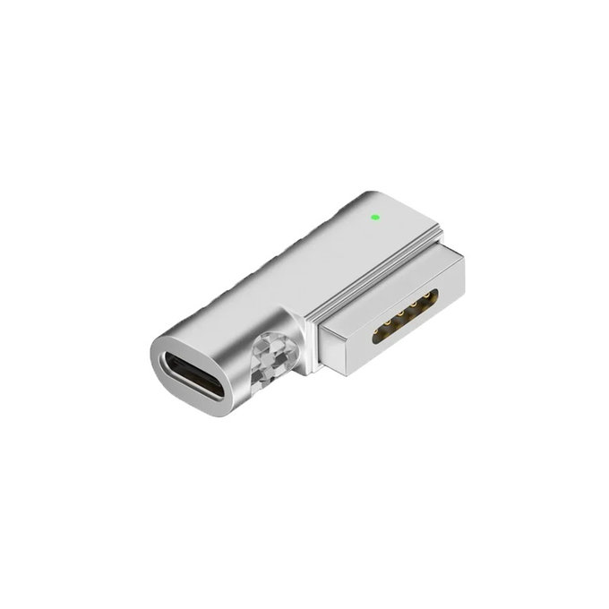 Adapter USB-C do MagSafe 2, Srebrny, FixPremium