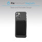 PowerBank MagSafe 10 000mAh, czarny, black, FixPremium